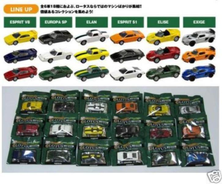 Kyosho Lotus modellen set 18 st in OVP, Hobby en Vrije tijd, Modelauto's | Overige schalen, Nieuw, Auto, Ophalen of Verzenden