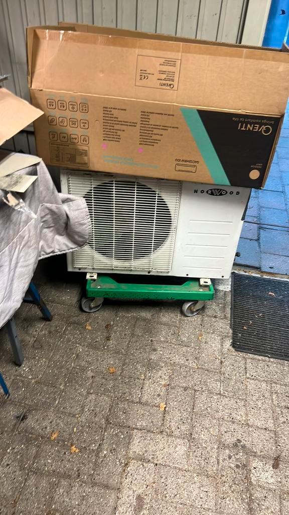 Goede norwood split airco 3.5 kw tekoop, Witgoed en Apparatuur, Airco's, Wandairco, 100 m³ of groter, 3 snelheden of meer, Verwarmen