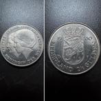 Nikkel rijksdaalder met dubbele koppen 1980, Ophalen of Verzenden, Koningin Beatrix, 2½ gulden, Losse munt