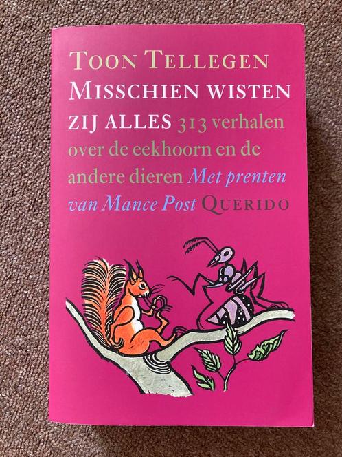 Misschien wisten zij alles. Toon Tellegen NIEUW, Boeken, Humor, Nieuw, Ophalen of Verzenden