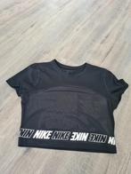 Nike Trainingsshirt Dri-FIT Women's Short Cropped Maat S, Zo goed als nieuw, Maat 36 (S), Zwart, Verzenden
