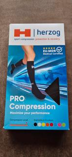 Herzog compressiesokken mt 36-39, ongedragen, Ophalen of Verzenden, Nieuw, Zwart, Sokken en Kniesokken