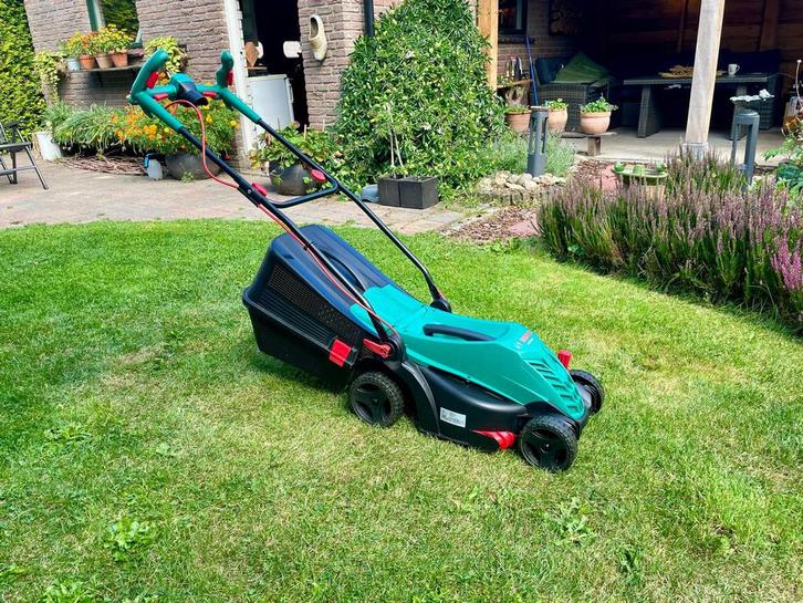 Bosch arm 3400 elektrische grasmaaier, Tuin en Terras, Grasmaaiers, Ophalen of Verzenden