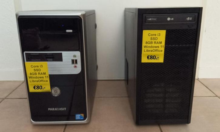 Starter PC Windows 11. 25H2, Core i3. 8GB RAM. 120/128GB SSD, Computers en Software, Desktop Pc's, Zo goed als nieuw, 3 tot 4 Ghz