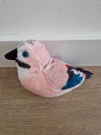 Knuffel vogel Wild Republic roze blauw K9138, Ophalen of Verzenden, Zo goed als nieuw, Overige typen