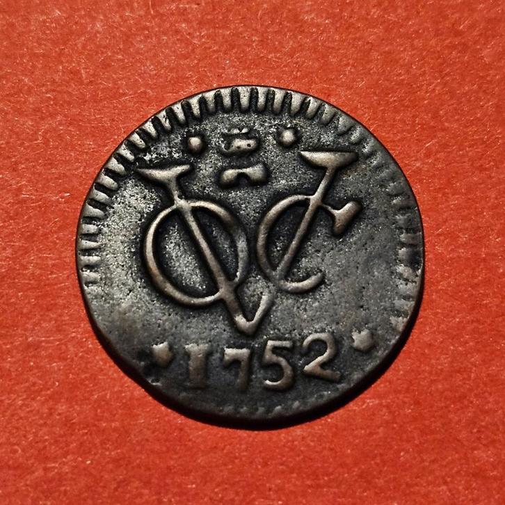 Replica VOC Duit Zeeland 1752, Postzegels en Munten, Munten | Nederland, Losse munt, Overige waardes, Vóór koninkrijk, Ophalen of Verzenden