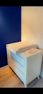 Bopita Anne Ledikant & Commode Wit + Matras, Gebruikt, 50 tot 70 cm, Ophalen of Verzenden, 100 cm of meer