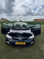 Honda Civic 1.3 Vtec Hybrid 4DR C-tr. 2008 Zwart, Auto's, 65 €/maand, Zwart, Origineel Nederlands, Particulier