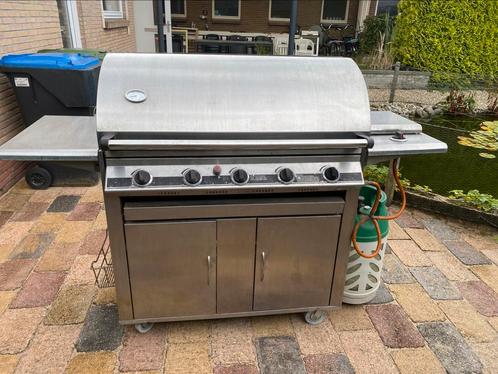 RVS barbecue, grote RVS barbecue, barbecue, buiten keuken, Tuin en Terras, Gasbarbecues, Zo goed als nieuw, Ophalen
