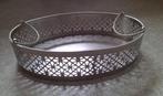 Ovale RVS dienschaal. 32 cm. x 22 cm., Ophalen of Verzenden, Zo goed als nieuw, Ovaal, Metaal