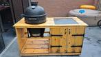 Degelijke buitenkeuken voor kamado, Tuin en Terras, Buitenkeukens, Gebruikt, Houtskool, Vrijstaand, Ophalen