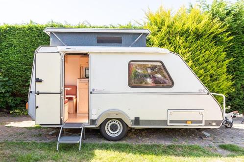 Mooie Caravan, Kip Kompakt KK37 met Hefdak, Caravans en Kamperen, Caravans, Particulier, tot en met 2, 500 - 750 kg, Standaardzit