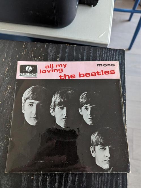 The Beatles - All My Loving ( EP vinyl single), Cd's en Dvd's, Vinyl Singles, Gebruikt, EP, Pop, 7 inch, Ophalen of Verzenden