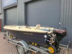 Prachtige Sea-Finder 420 8PK 4 Takt, Watersport en Boten, Vis- en Consoleboten, Tot 10 pk, Ophalen of Verzenden, Zo goed als nieuw