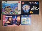 Diverse puzzels te koop, Ophalen of Verzenden, 500 t/m 1500 stukjes, Zo goed als nieuw, Legpuzzel