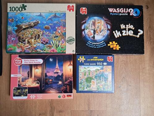 Diverse puzzels te koop, Hobby en Vrije tijd, Denksport en Puzzels, Zo goed als nieuw, Legpuzzel, 500 t/m 1500 stukjes, Ophalen of Verzenden