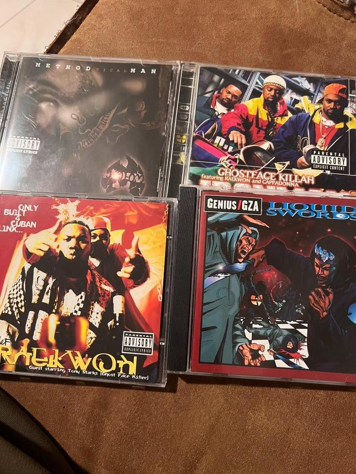 4 CD's Wu-Tang Clan:, Cd's en Dvd's, Cd's | Hiphop en Rap, Zo goed als nieuw, 1985 tot 2000, Ophalen of Verzenden