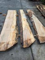5 x grote beuken boomstambladen 400 euro voor alles !!, Tuin en Terras, Palen, Balken en Planken, Ophalen, Zo goed als nieuw, 250 cm of meer