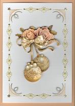 geborduurde 3D kaart nr 105, Ophalen of Verzenden, Nieuw, Kerst