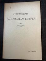 In memoriam dr.Abraham Kuyper 1920-1950, Ophalen of Verzenden, Gelezen