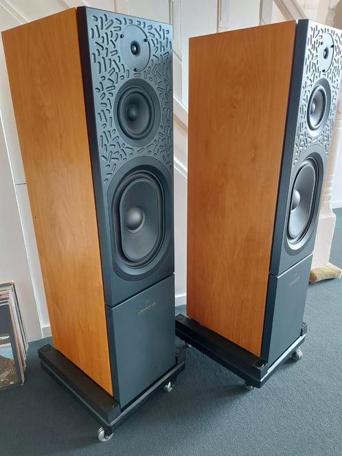 Linn Keltik active + Kairn Pro + 6x LK240 (Wakonda MM) Lees!, Audio, Tv en Foto, Luidsprekers, Gebruikt, Front, Rear of Stereo speakers