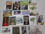 65 Kunstkaarten  2, Gelopen, Overige thema's, Verzenden, 1980 tot heden