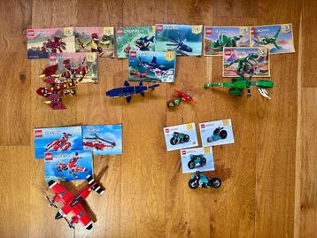 Lego Creator Sets - Complete beschikbaar voor biedingen