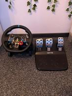 Logitech G29 Racing Wheel + Pedalen, Spelcomputers en Games, Spelcomputers | Sony PlayStation Consoles | Accessoires, Ophalen of Verzenden