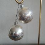 Kerstbal ornament goud zilver, ., Ophalen of Verzenden, Zo goed als nieuw, .