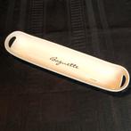 Mooie grote witte baquette schaal - Riviera Maison, Ophalen, Schaal, Zo goed als nieuw, Rechthoekig