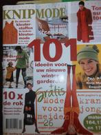 Knipmode oktober 1996 101 ideeën wintergarderobe, Ophalen of Verzenden, Zo goed als nieuw, Vrouw, Knipmode