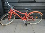 B-Twin Riverside 500 Meisjesfiets 24 inch koraalkleur, Fietsen en Brommers, Fietsen | Meisjes, Ophalen, Gebruikt, 24 inch, Versnellingen