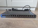 Linksys LGS116P 16 poorts PoE+ netwerkswitch, Computers en Software, Netwerk switches, Ophalen of Verzenden, Gebruikt