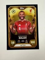 466 Mohamed Salah 100 Club Match Attax 2025-26, Ophalen of Verzenden, Nieuw, Buitenlandse clubs, Poster, Plaatje of Sticker