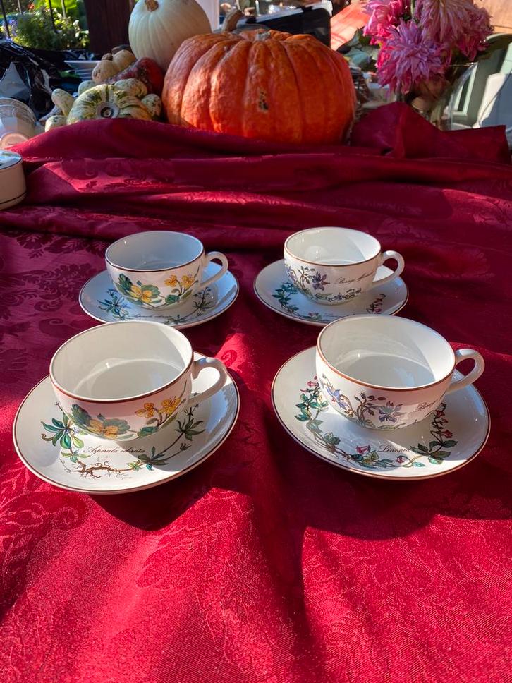 Villeroy & Boch,Luxembourg,4 kop en schotels, Antiek en Kunst, Antiek | Servies los, Ophalen of Verzenden