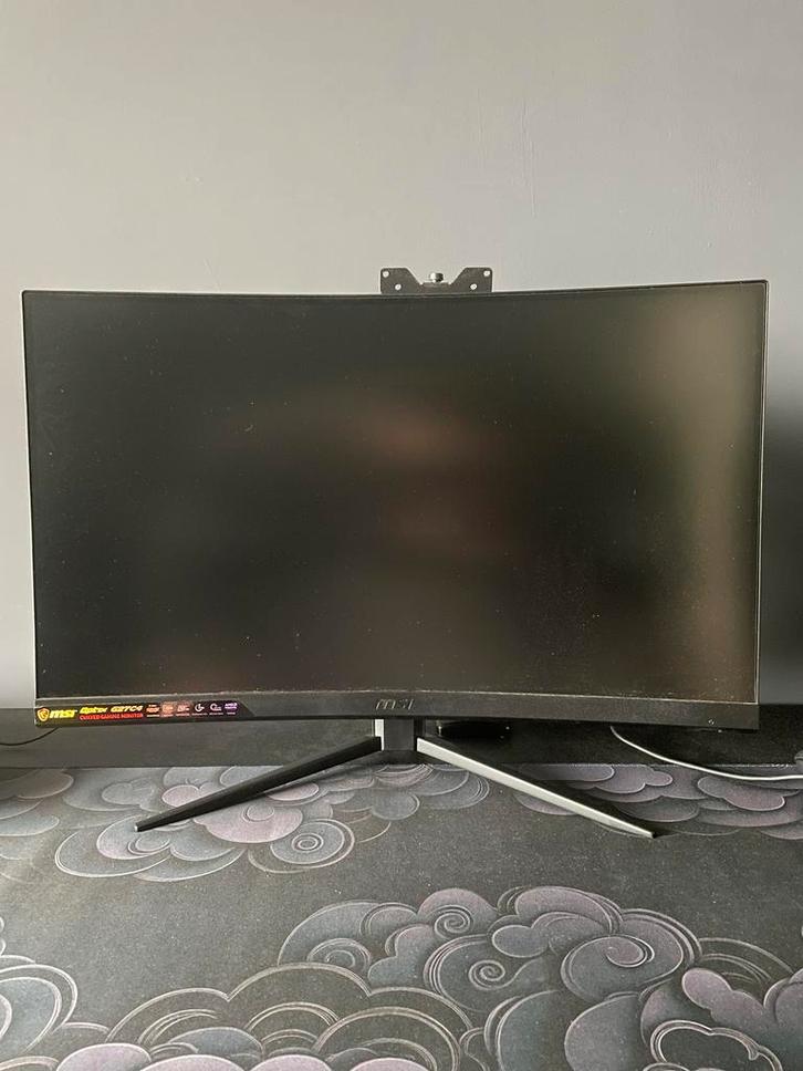 MSI Optix G27C4 – 27" Curved Monitor (165Hz, 1ms, Full HD), Computers en Software, Monitoren, Zo goed als nieuw, 151 t/m 200 Hz