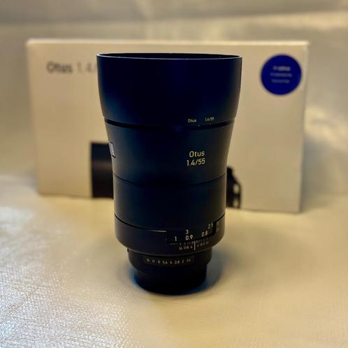 Carl Zeiss Otus 1.4/55mm  ZF.2-mount, Audio, Tv en Foto, Fotografie | Lenzen en Objectieven, Zo goed als nieuw, Standaardlens