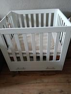 Baby box wit met wieltjes, Ophalen, Gebruikt, Vierkant, Boxkleed
