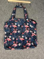 Unbranded Flamingo Print Padded Tote Bag – One Size, Sieraden, Tassen en Uiterlijk, Tassen | Damestassen, Ophalen, Nieuw, Blauw