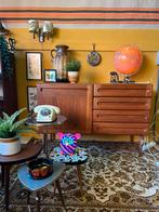 Deens design dressoir kast, Dyrland, teak hout, Ophalen, Vintage design, 100 tot 150 cm, Teakhout