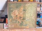Schoolplaat van Europa vintage, Antiek en Kunst, Antiek | Schoolplaten, Ophalen, Aardrijkskunde