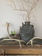 18e eeuws antiek frans aardewerl walnoot olie kruik, Antiek en Kunst, Ophalen of Verzenden