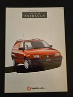 Brochure Vauxhall Astravan 1992, Ophalen of Verzenden, Zo goed als nieuw, Overige merken