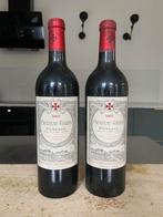 Château Gazin Pomerol 2002 - 2 Flessen, Verzamelen, Ophalen, Gebruikt, Frankrijk, Rode wijn