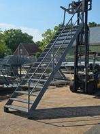 Stalen trap gegalv. Hoog 3,4 mtr. Nob058, Ophalen, Zo goed als nieuw, 2 tot 4 meter
