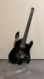 Custom headless cyberpunk stratocater, Muziek en Instrumenten, Ophalen, Nieuw, Solid body, Overige merken