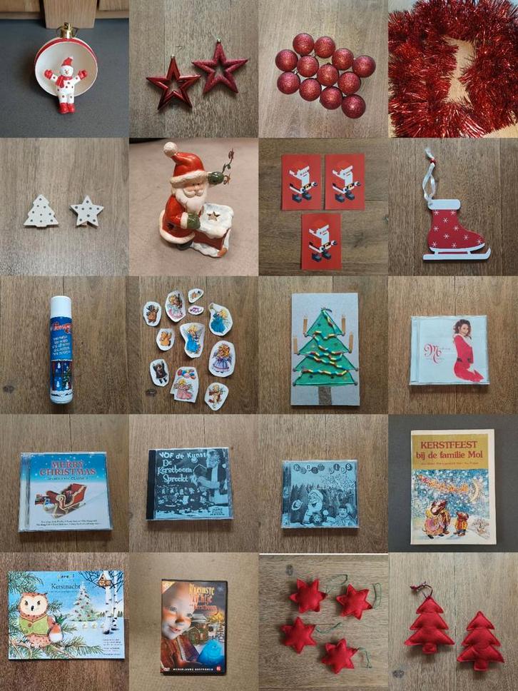 Diverse kerstspulletjes, Diversen, Kerst, Zo goed als nieuw, Ophalen of Verzenden