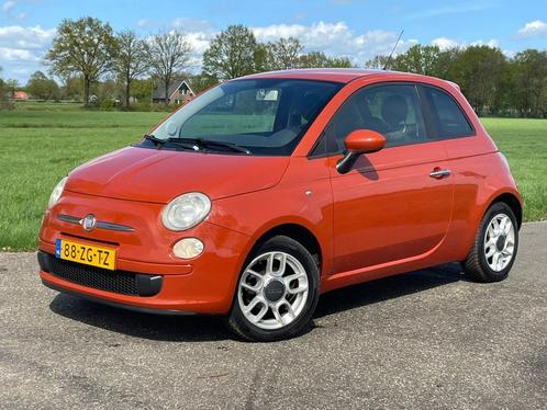 Fiat 500 1.2 C 2008 Oranje, Auto's, Fiat, Bedrijf, Airbags, Airconditioning, Centrale vergrendeling, Climate control, Elektrische buitenspiegels