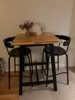 IKEA Skogsta Bartafel + 2 Yngvar Barkrukken, Ophalen, Gebruikt