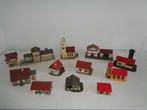 Trein huisjes. Station,kerk,seinhuis,enz., Overige merken, Gebruikt, Gelijkstroom of Wisselstroom, Brug, Tunnel of Gebouw